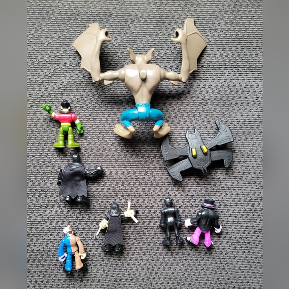 Imaginext DC Batman & Friends Actionfigure  Bundle!! - Picture 2 of 9